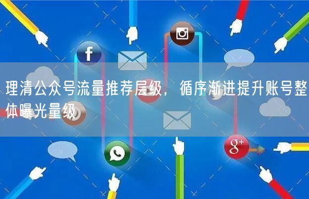 理清公众号流量推荐层级，循序渐进提升账号整体曝光量级