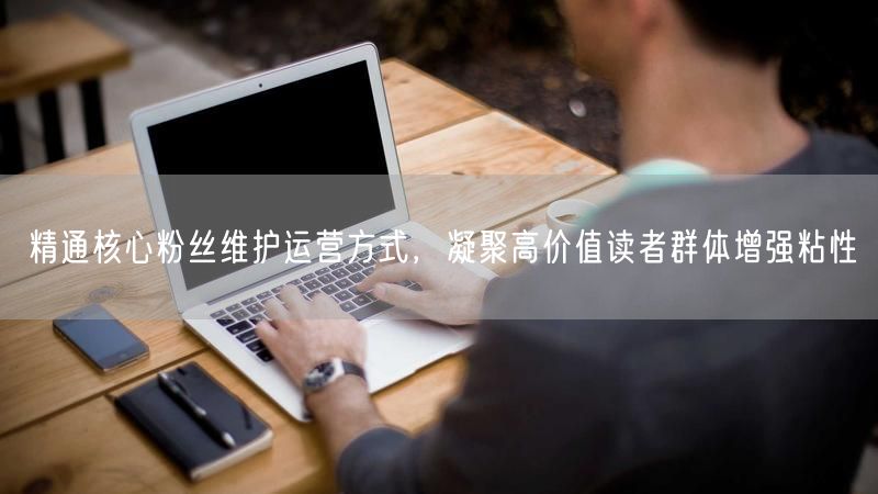 精通核心粉丝维护运营方式，凝聚高价值读者群体增强粘性