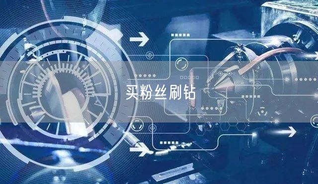 买粉丝刷钻