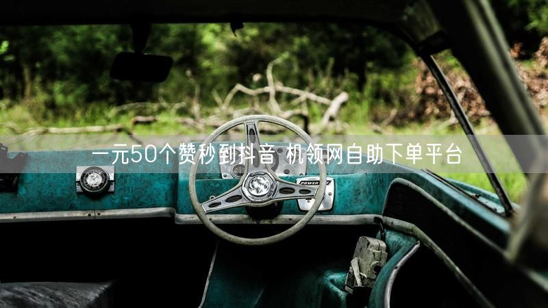 一元50个赞秒到抖音 机领网自助下单平台