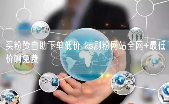 买粉赞自助下单低价 ks刷粉网站全网+最低价啊免费