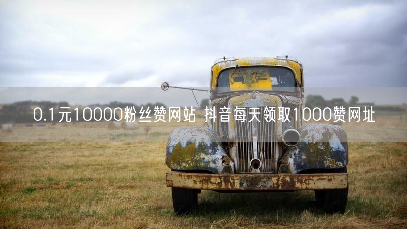 0.1元10000粉丝赞网站 抖音每天领取1000赞网址