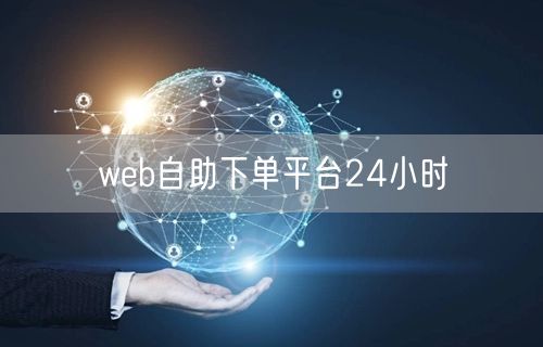 web自助下单平台24小时