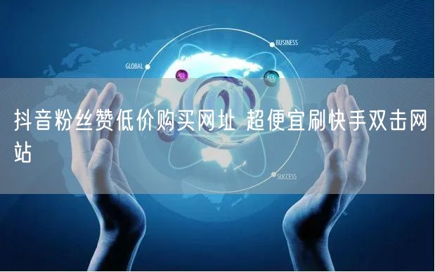 抖音粉丝赞低价购买网址 超便宜刷快手双击网站