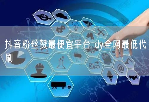 抖音粉丝赞最便宜平台 dy全网最低代刷