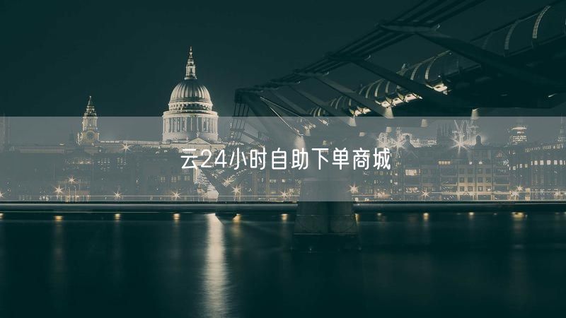 云24小时自助下单商城