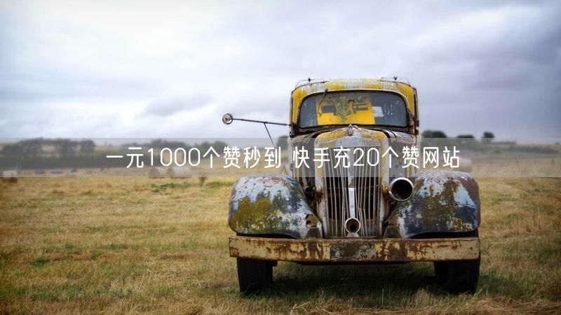 一元1000个赞秒到 快手充20个赞网站