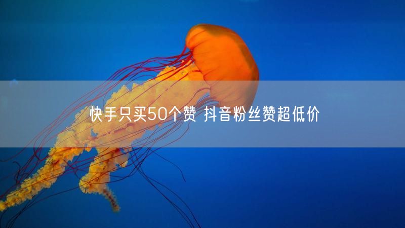 快手只买50个赞 抖音粉丝赞超低价
