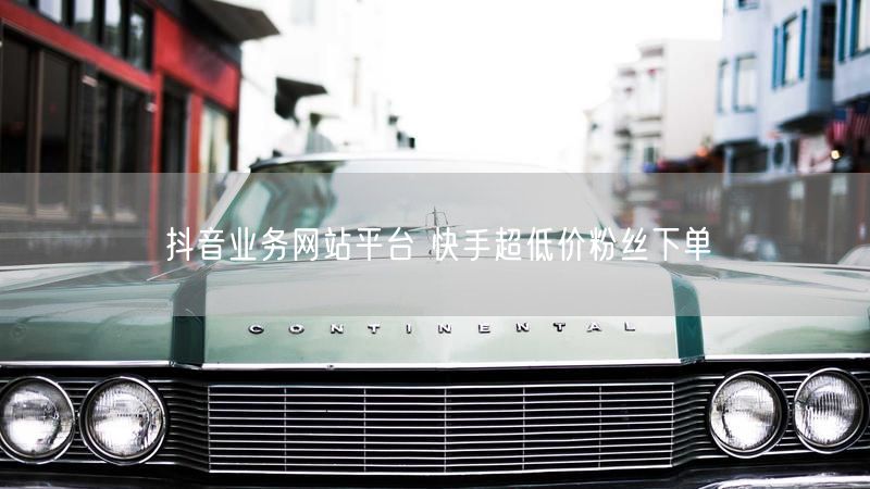 抖音业务网站平台 快手超低价粉丝下单
