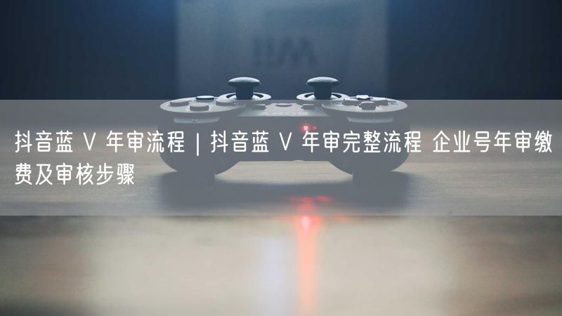 抖音蓝 V 年审流程|抖音蓝 V 年审完整流程 企业号年审缴费及审核步骤