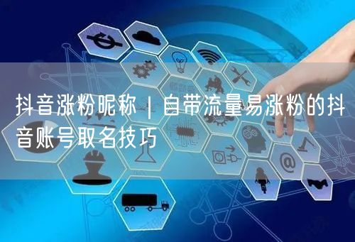 抖音涨粉秘籍：自带流量昵称取名技巧与避坑指南