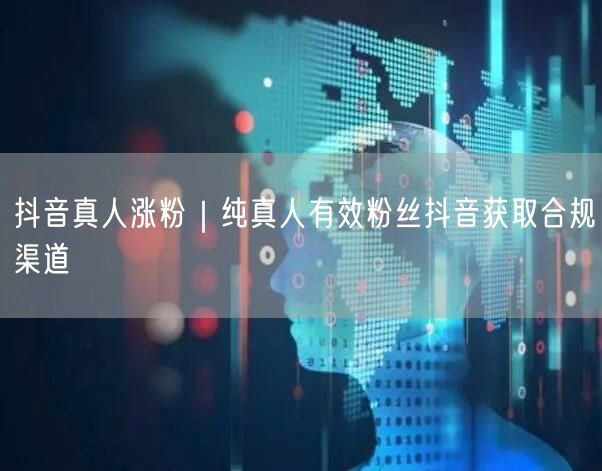 抖音真人涨粉秘籍：合规渠道获取有效粉丝实操分享